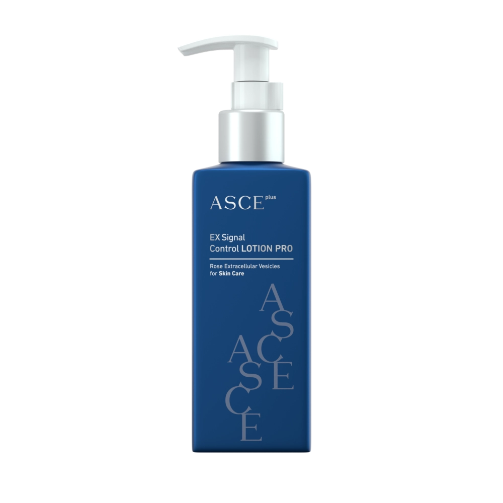 ASCE+ EX Signal Control Lotion Pro – хидратиращ и регенериращ лосион за лице и тяло с екзозоми от Роза Дамасцена за суха кожа